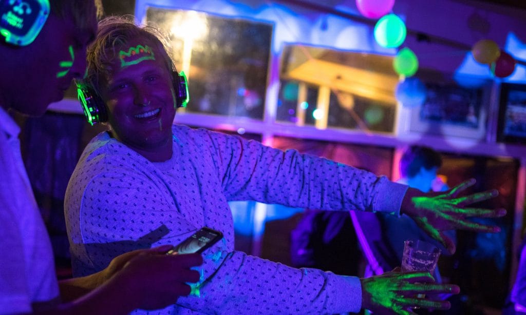 Silent disco thuis